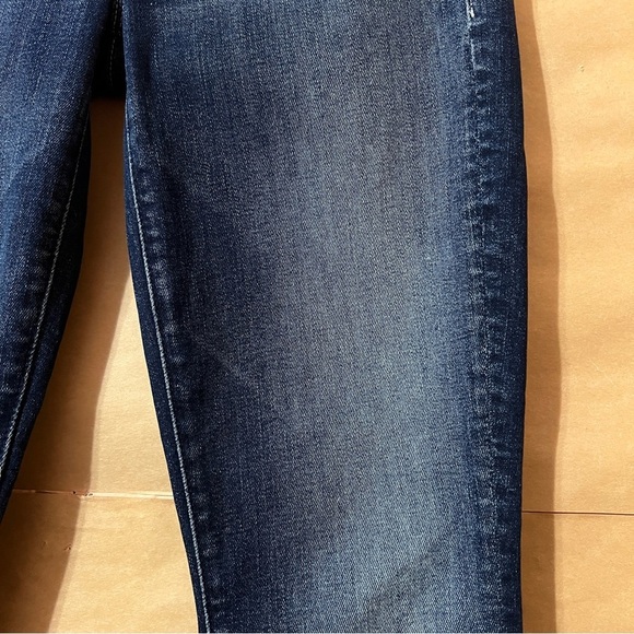 Mother | The Looker Crop On The Edge Jeans Mid Rise Skinny Denim Size 25 - Picture 8 of 15